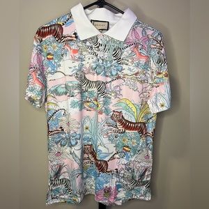 GUCCI tiger polo shirt 🐅